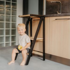 Lernturm klappbar mit abnehmbarem Bügel